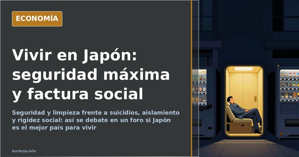 Calle urbana limpia y vacía al amanecer con rascacielos, imagen asociada a vivir en Japón