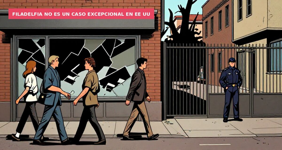 Filadelfia no es un caso excepcional en EE UU