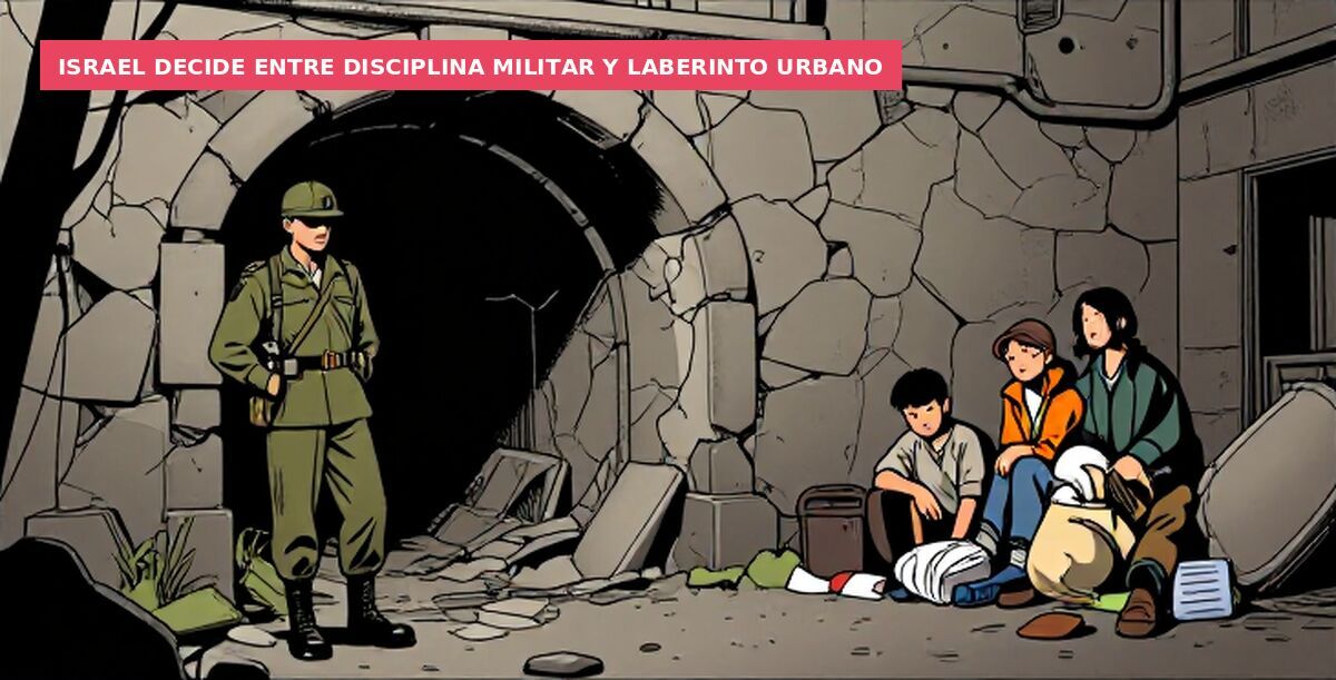 Israel decide entre disciplina militar y laberinto urbano
