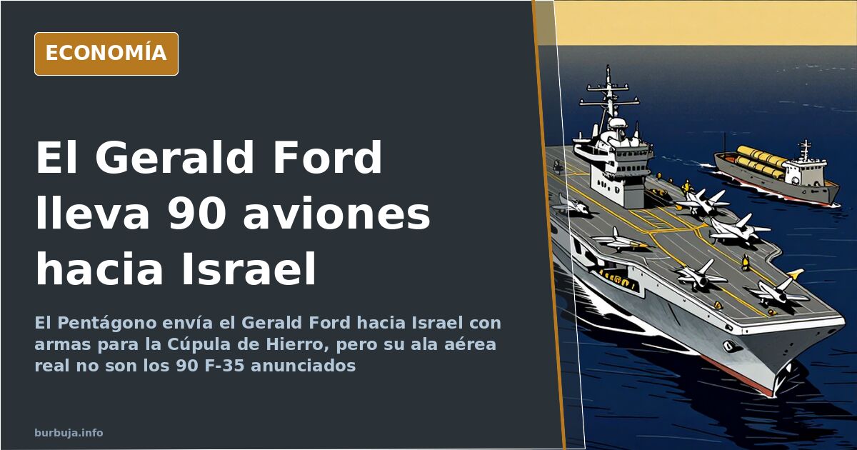 US sends aircraft carrier Gerald Ford to Israel