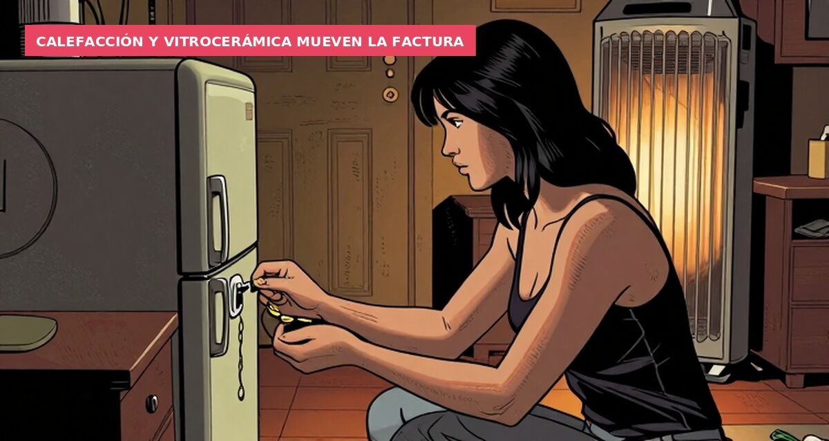 Calefacción y vitrocerámica mueven la factura