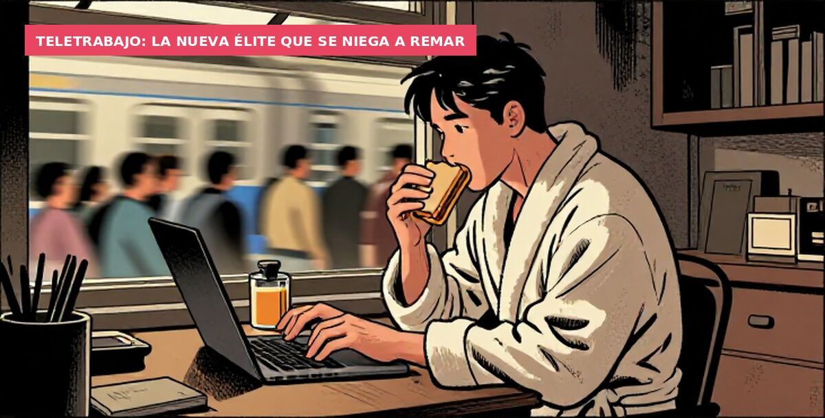 Teletrabajo: la nueva élite que se niega a remar