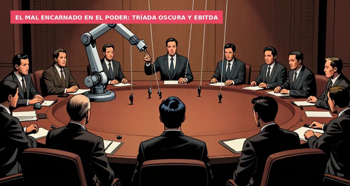 El mal encarnado en el poder: tríada oscura y EBITDA
