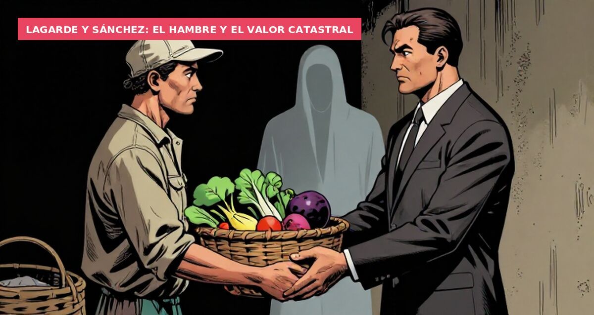 Lagarde y Sánchez: el hambre y el valor catastral