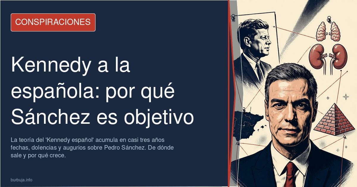 Comparación entre John F. Kennedy y Pedro Sánchez en la teoría conspirativa del magnicidio anunciado en España
