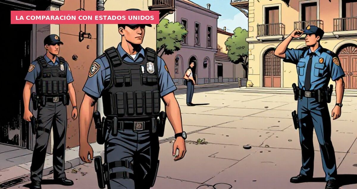 La comparación con Estados Unidos