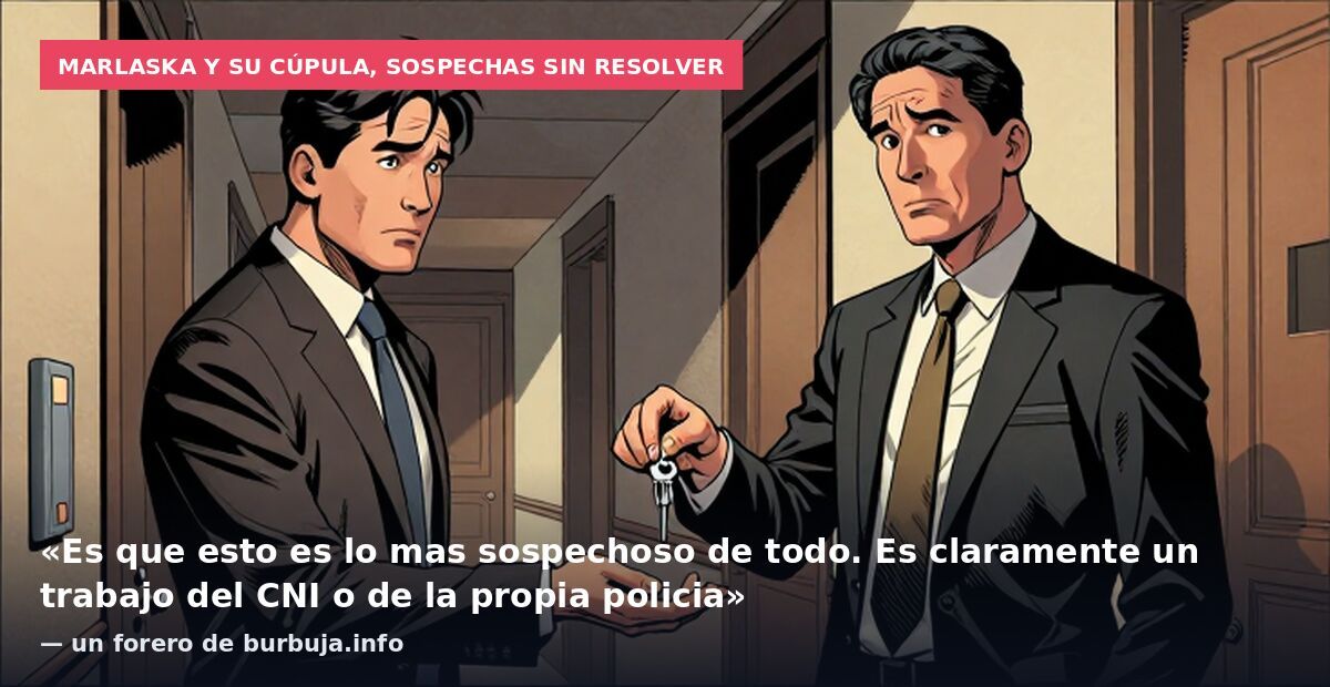 Marlaska y su cúpula, sospechas sin resolver: «Es que esto es lo mas sospechoso de todo. Es claramente un trabajo del CNI o de la propia policia» — un forero de burbuja.info