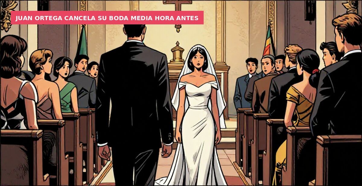 Juan Ortega cancela su boda media hora antes
