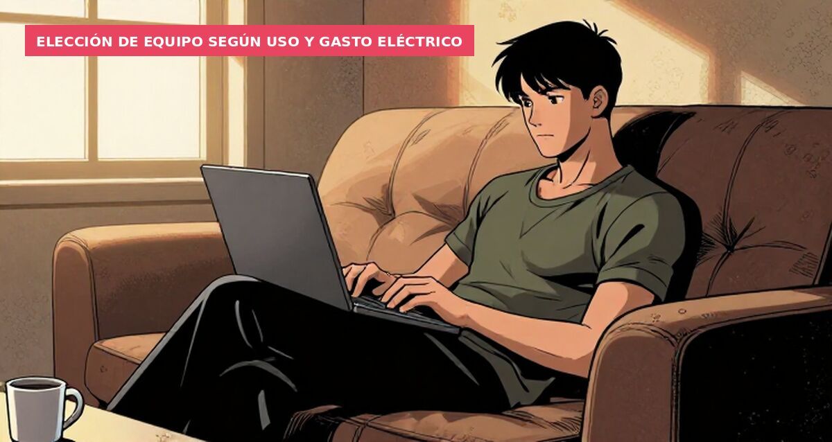 Elección de equipo según uso y gasto eléctrico