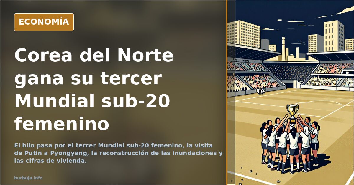 Corea del Norte gana su tercer Mundial sub-20 femenino