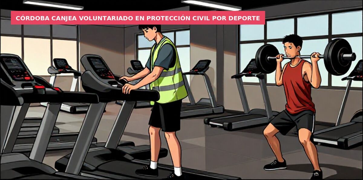 Córdoba canjea voluntariado en Protección Civil por deporte