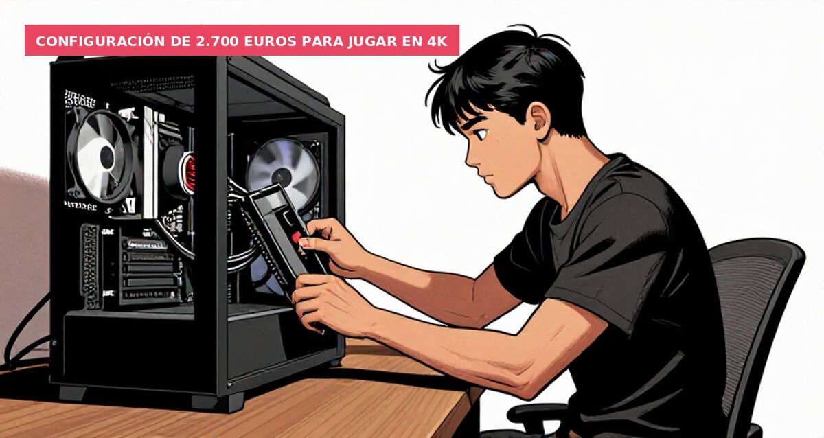 Configuración de 2.700 euros para jugar en 4K
