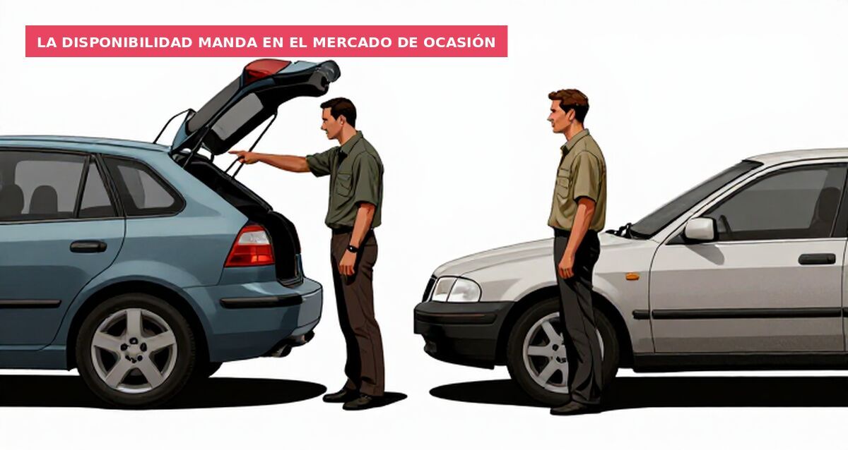 La disponibilidad manda en el mercado de ocasión