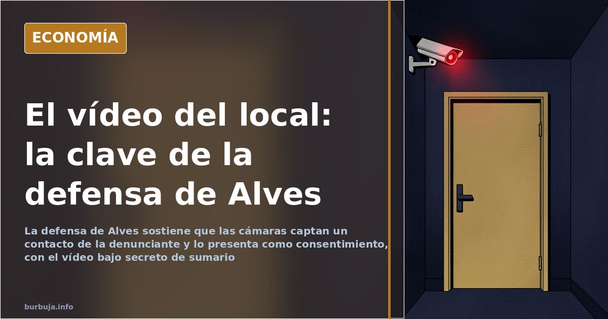Imagen de recurso de una pantalla que reproduce las imágenes de una cámara de seguridad