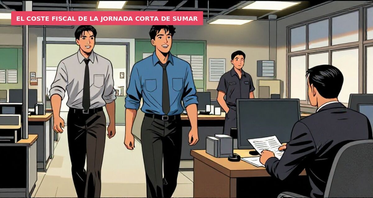 El coste fiscal de la jornada corta de Sumar