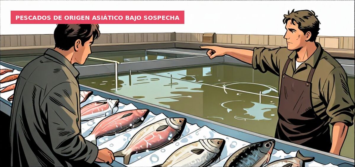 Pescados de origen asiático bajo sospecha