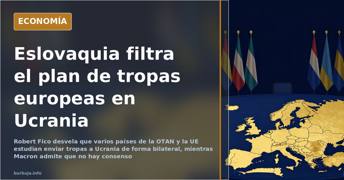 Líderes europeos reunidos en el Elíseo durante la cumbre de París sobre el posible despliegue de tropas en Ucrania