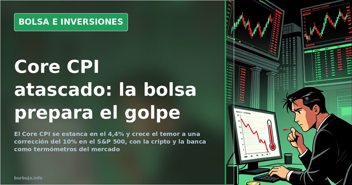 Stock Market Peaks as Core CPI Stalls at 4.4%