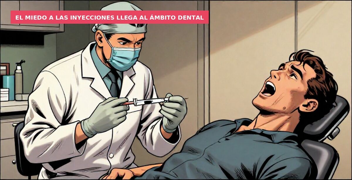 El miedo a las inyecciones llega al ámbito dental