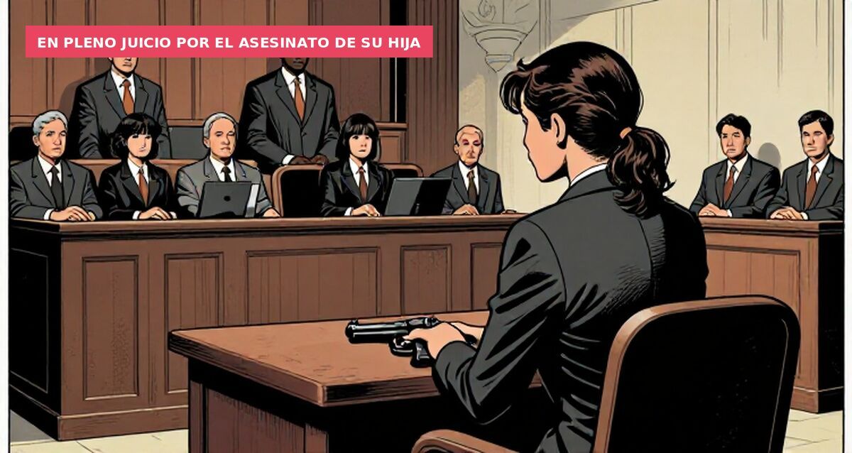 En pleno juicio por el asesinato de su hija