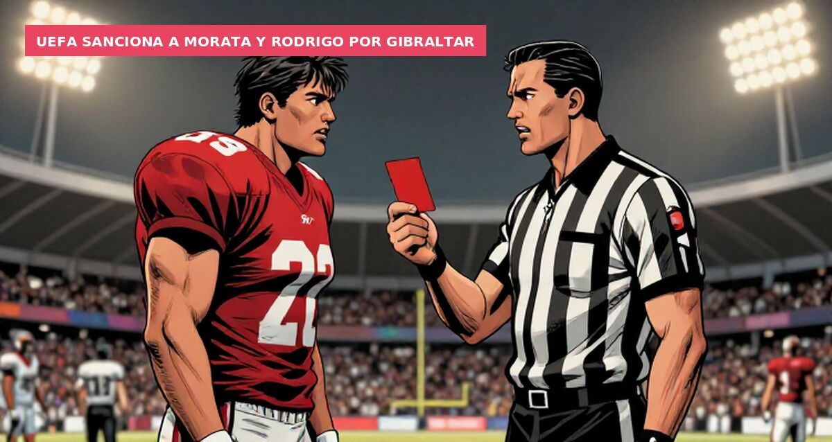 UEFA sanciona a Morata y Rodrigo por Gibraltar