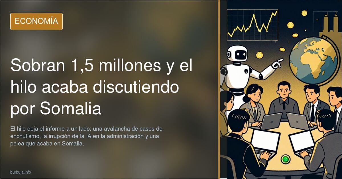 Un informe calcula que sobran 1,5 millones de empleados públicos