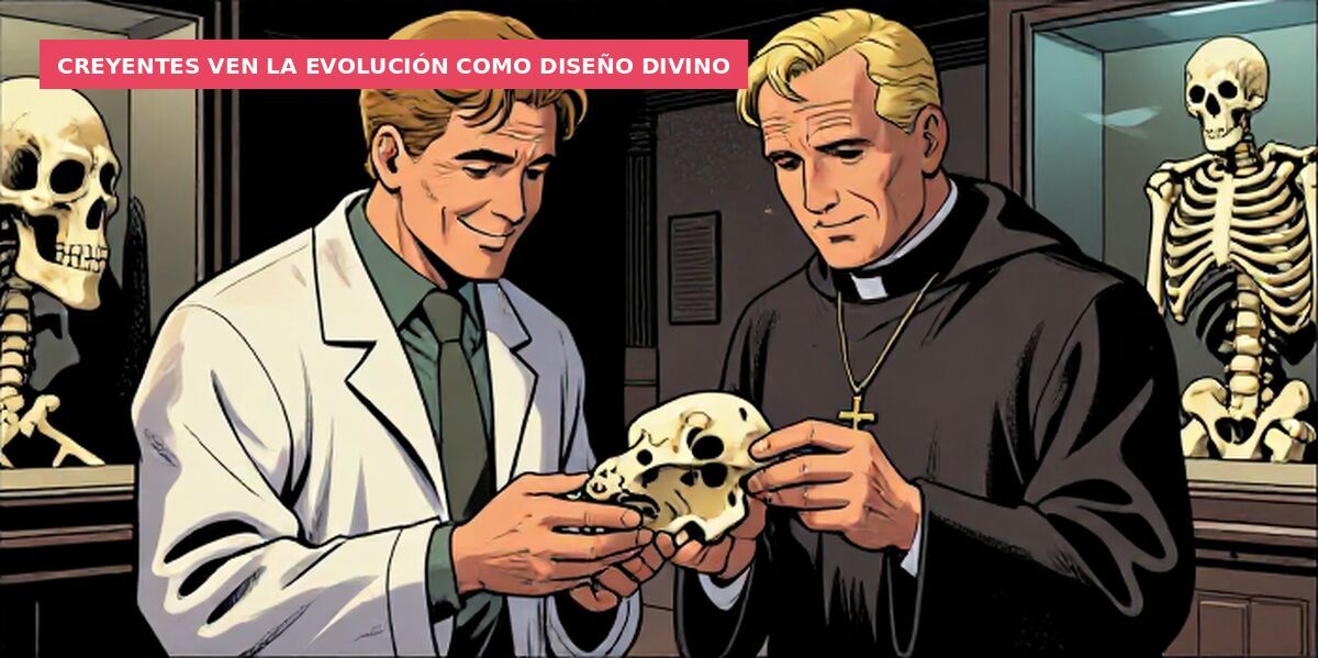 Creyentes ven la evolución como diseño divino