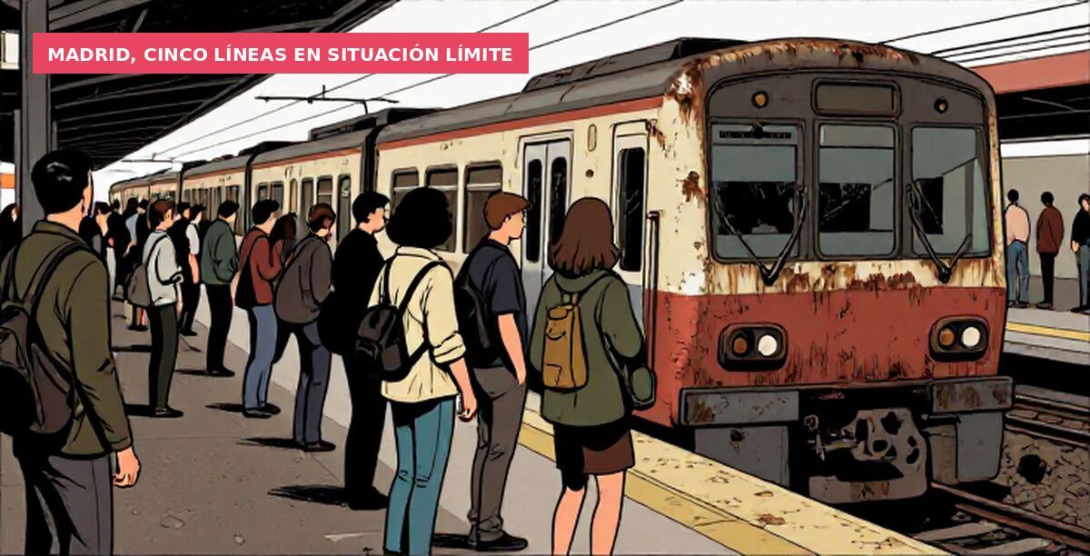 Madrid, cinco líneas en situación límite
