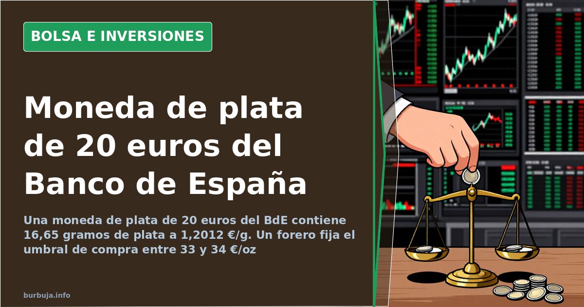 Silbermünzen der spanischen Zentralbank: Wann lohnt sich der Kauf?