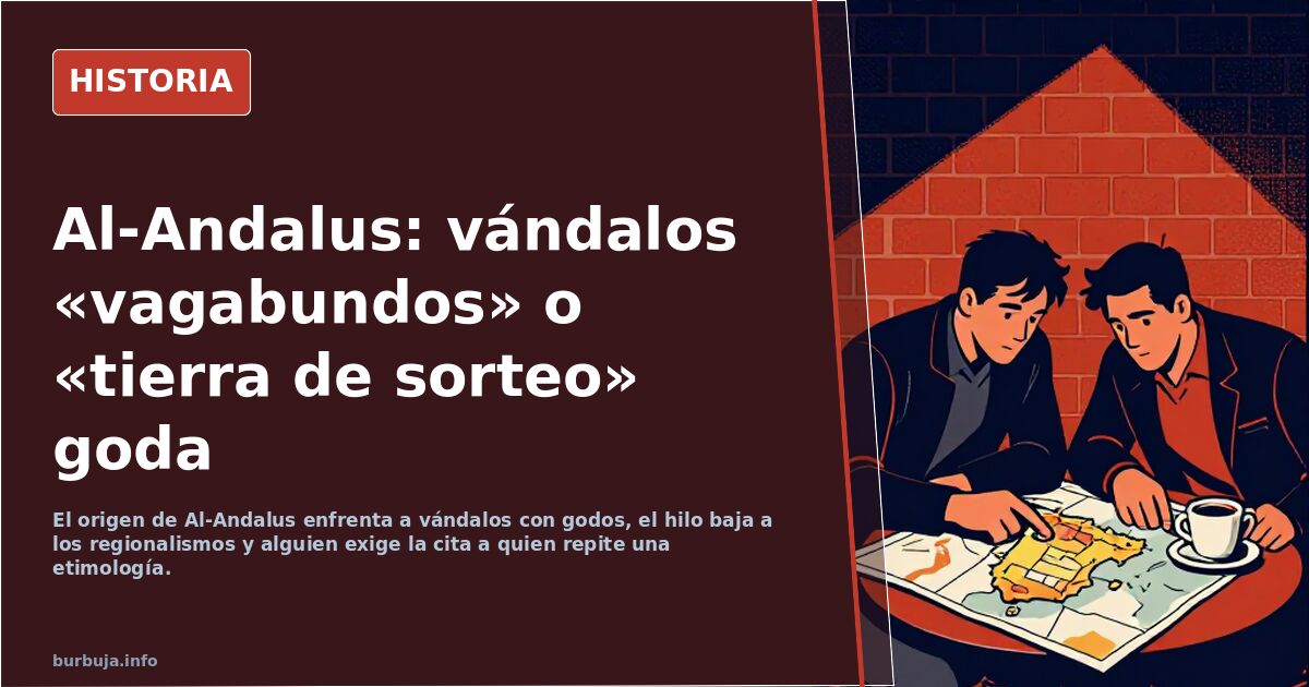 Al-Andalus: vándalos «vagabundos» o «tierra de sorteo» goda