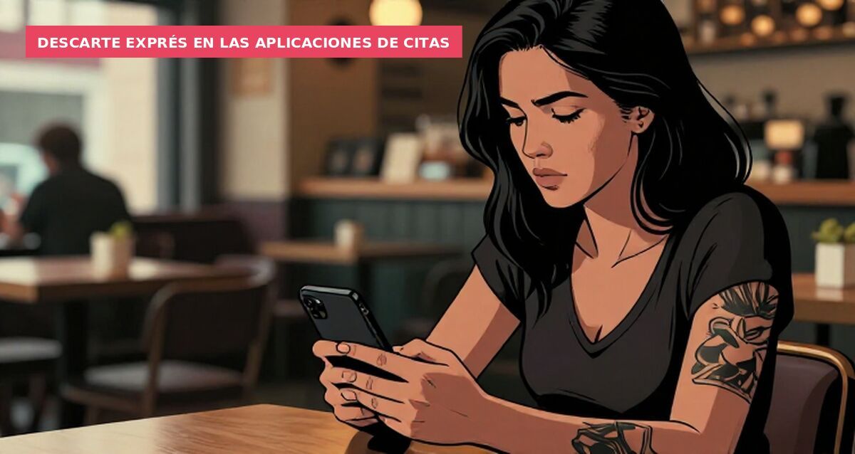 Descarte exprés en las aplicaciones de citas