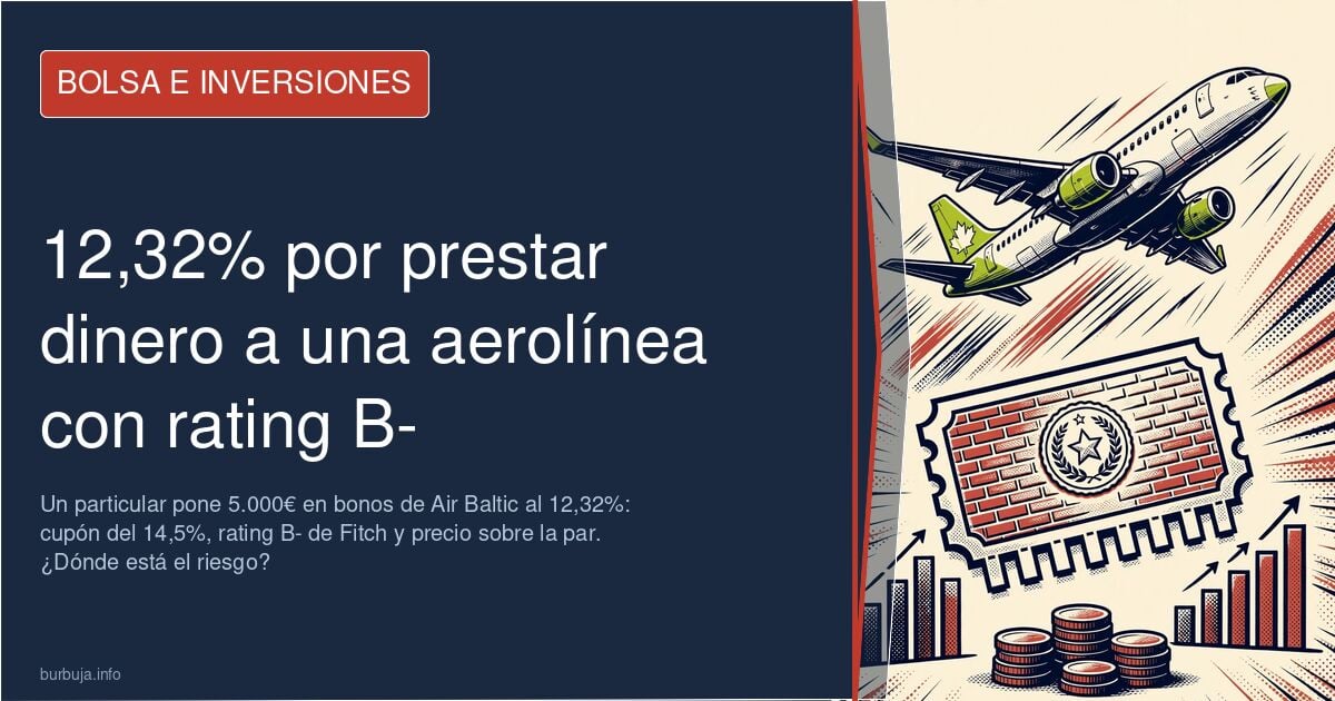 Compró bonos al 12% y la aerolínea quebró