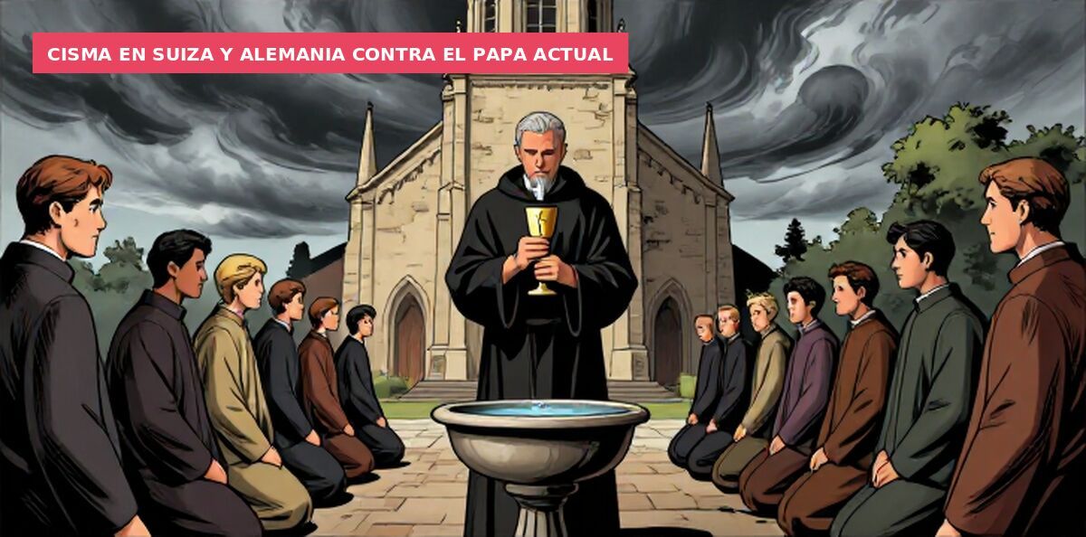 Cisma en Suiza y Alemania contra el Papa actual
