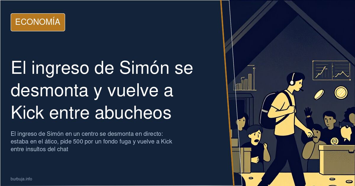 El ingreso de Simón se desmonta y vuelve a Kick entre abucheos