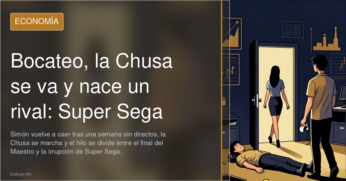 Bocateo, la Chusa se va y nace un rival: Super Sega