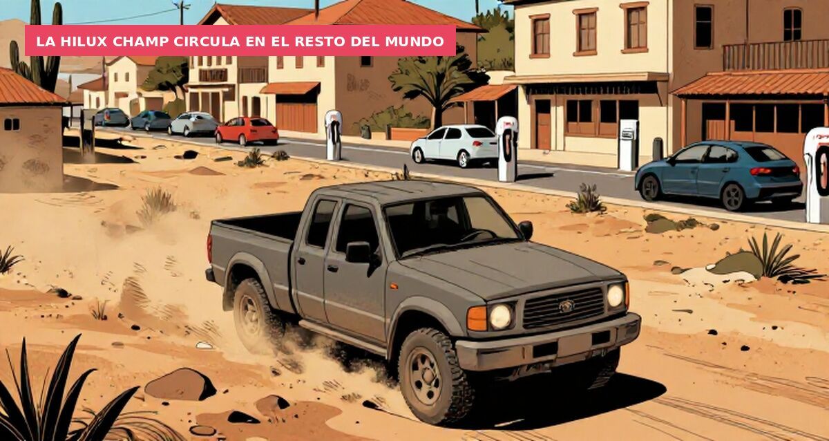 La Hilux Champ circula en el resto del mundo