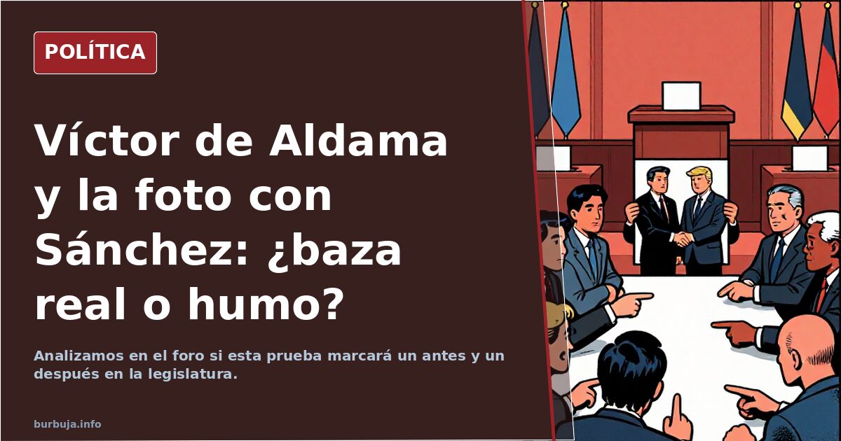 Víctor de aldama tiene una foto con pedro sánchez que usará como baza negociadora