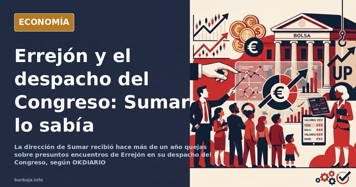 Puerta cerrada de un despacho del Congreso de los Diputados en ilustración editorial azul marino y dorado