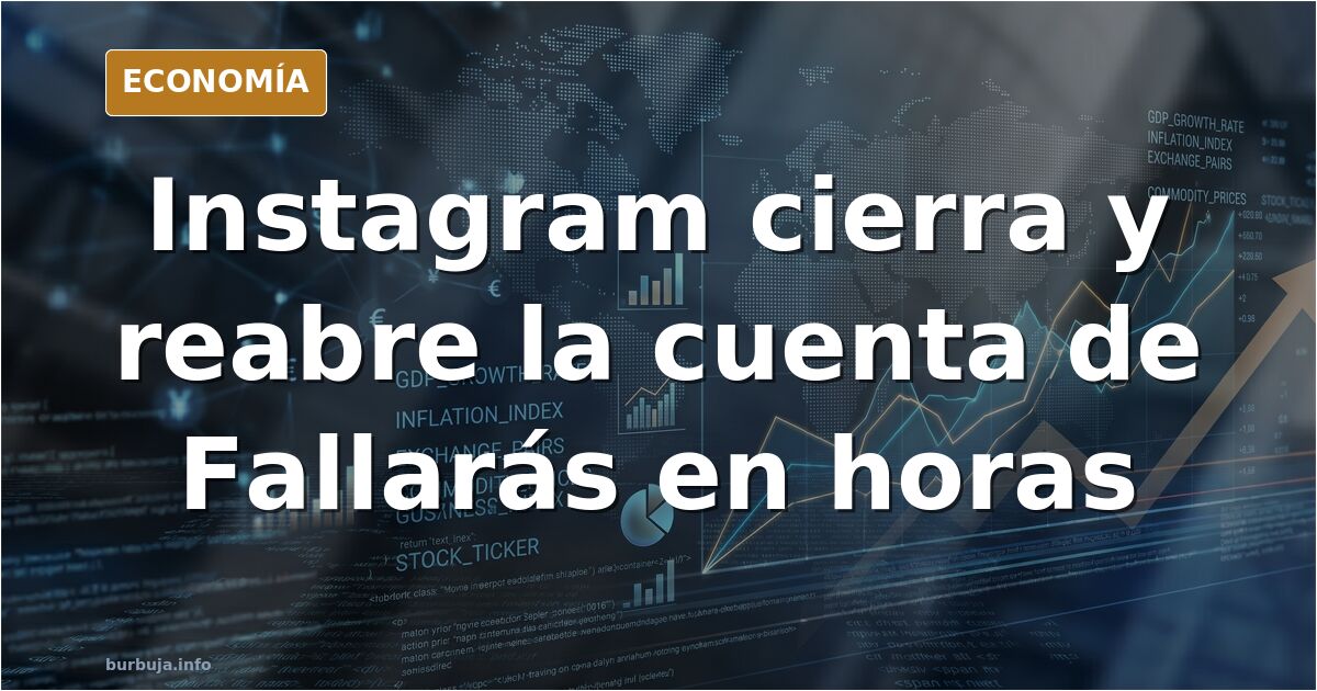 Pantalla de móvil con una cuenta de Instagram bloqueada en primer plano y la silueta del Congreso al fondo