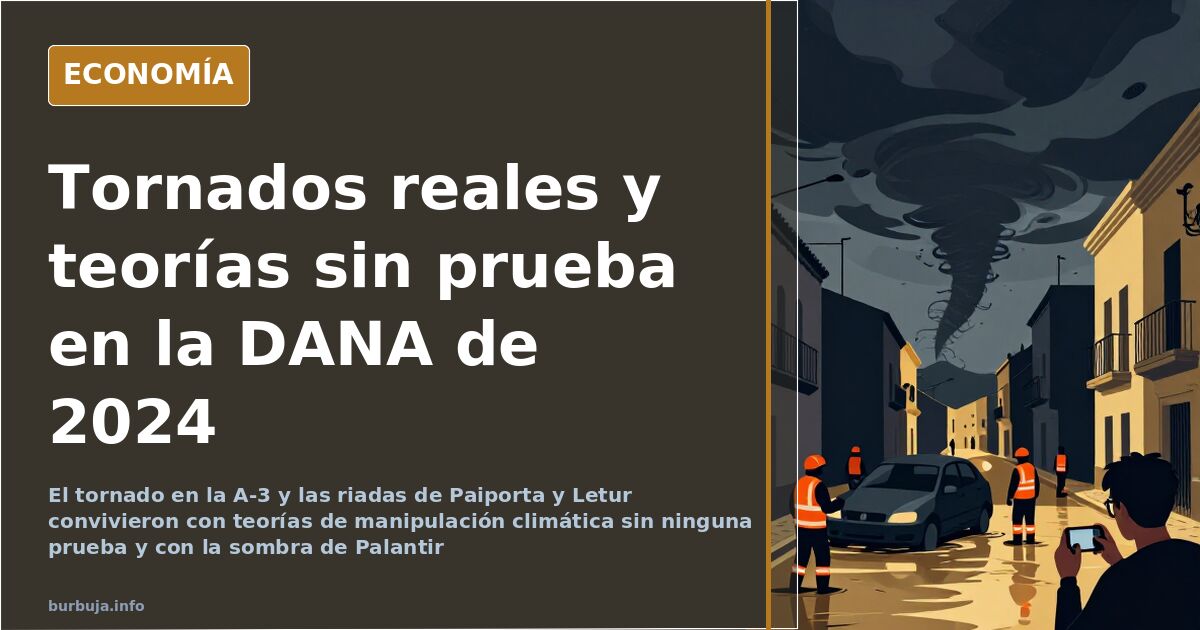 Calle anegada por la DANA en la provincia de Valencia con coches apilados tras la riada