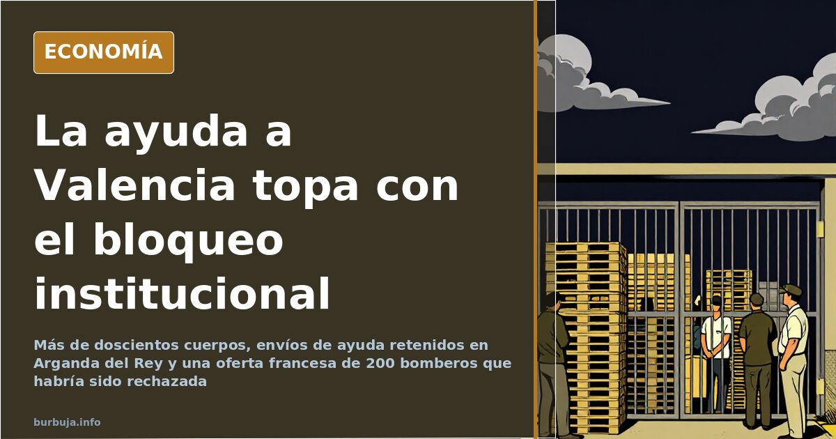 Valencia: ayuda ciudadana frente al bloqueo institucional