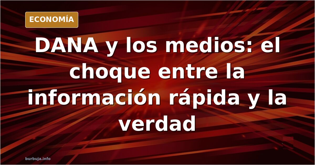 Representación visual del caos informativo: contrastes entre la tragedia de la DANA y el flujo constante de información en lo