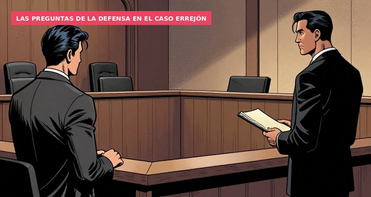 Las preguntas de la defensa en el caso Errejón
