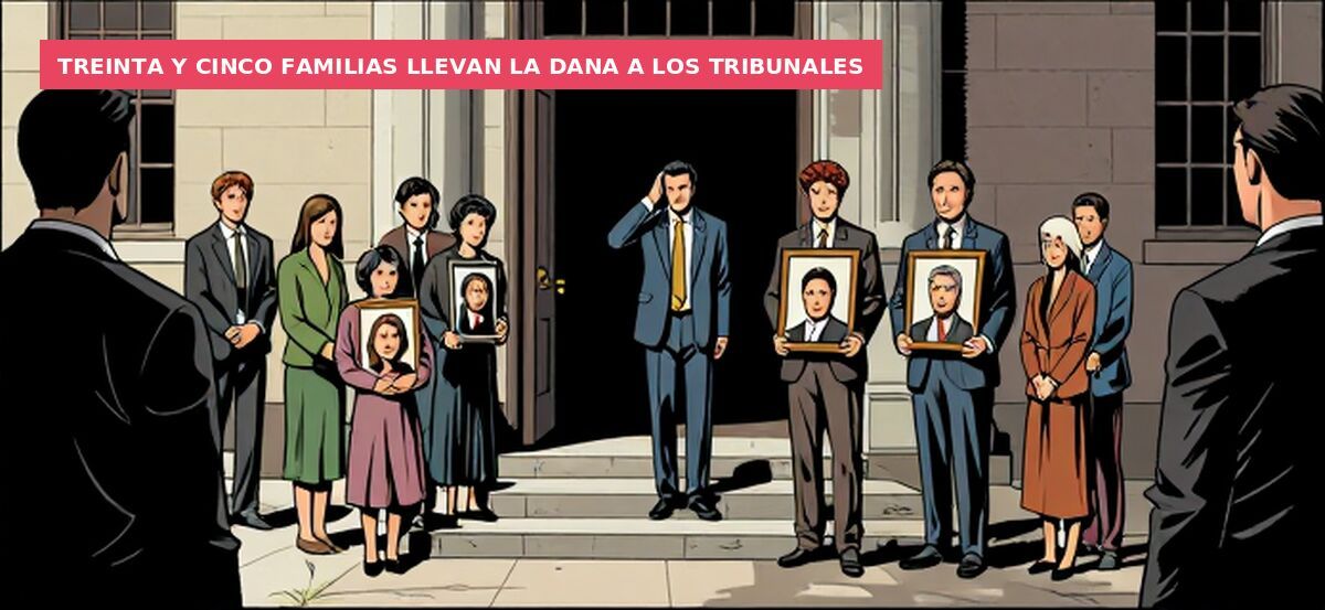 Treinta y cinco familias llevan la DANA a los tribunales