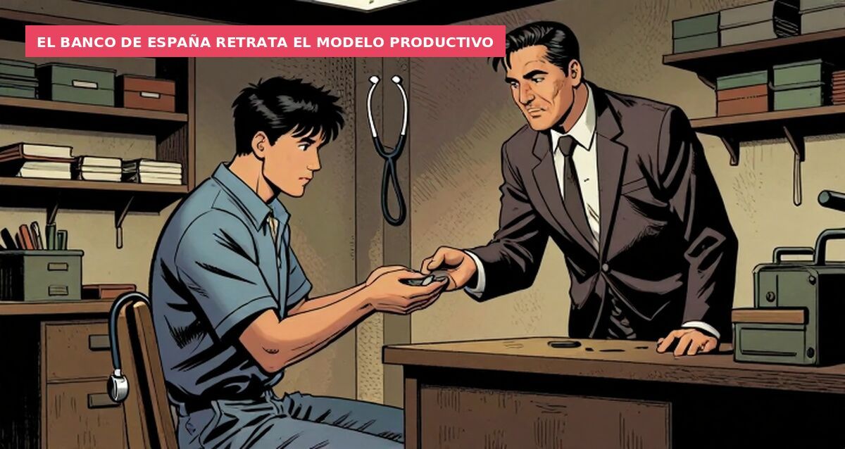 El Banco de España retrata el modelo productivo