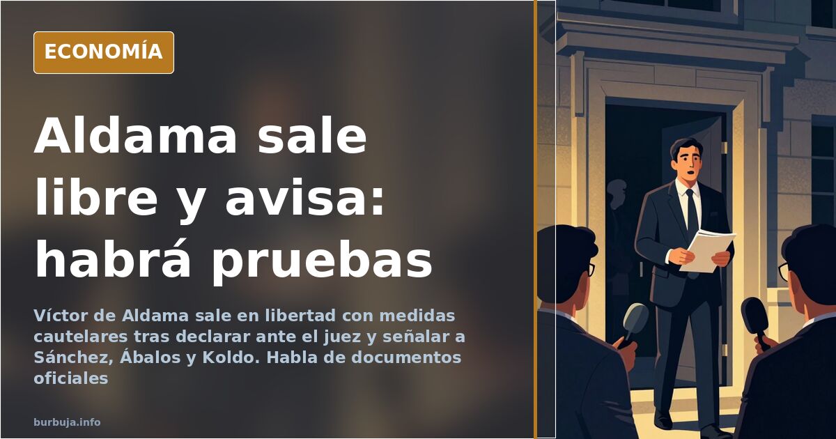 Víctor de Aldama a la salida de los juzgados tras declarar ante el juez por el caso Koldo