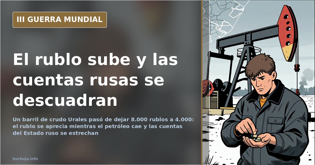Pantalla de cotizaciones con el tipo de cambio del rublo frente al dólar entre 114 y 80 rublos por dólar