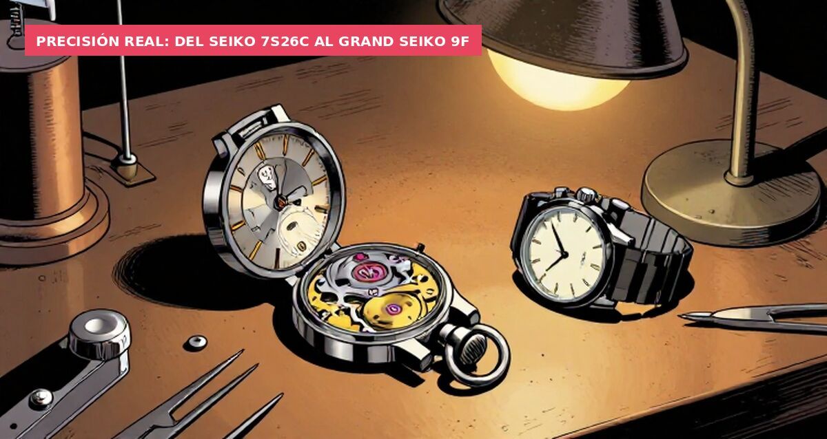 Precisión real: del Seiko 7S26C al Grand Seiko 9F