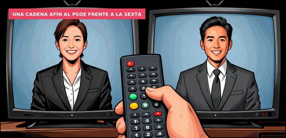 Una cadena afín al PSOE frente a La Sexta