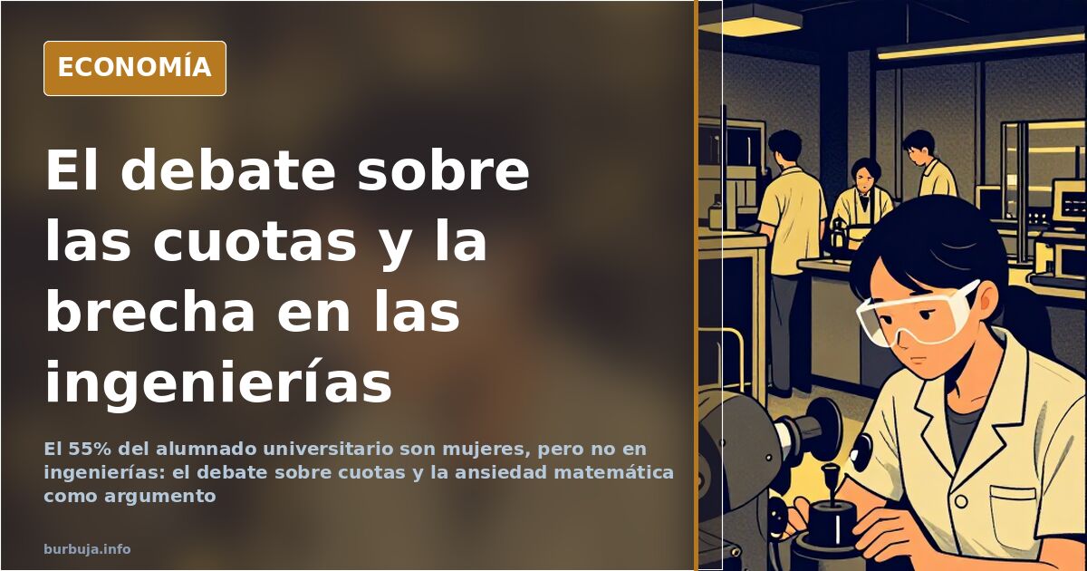 Representación de la brecha de género en ingenierías y carreras STEM